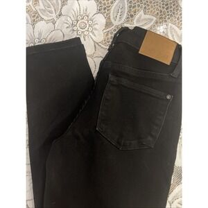 Judy Blue Skinny Fit Jeans Womens 24 Black Mid Rise